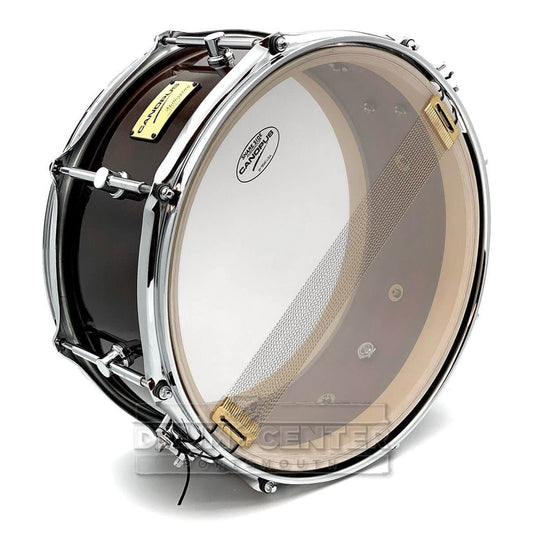 Canopus Mahogany Snare Drum 14x6.5 Gloss Black