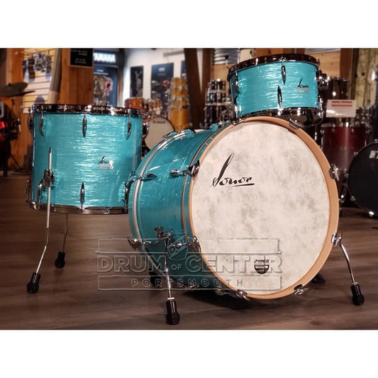 Sonor Vintage 3pc Drum Set w/No Mount California Blue