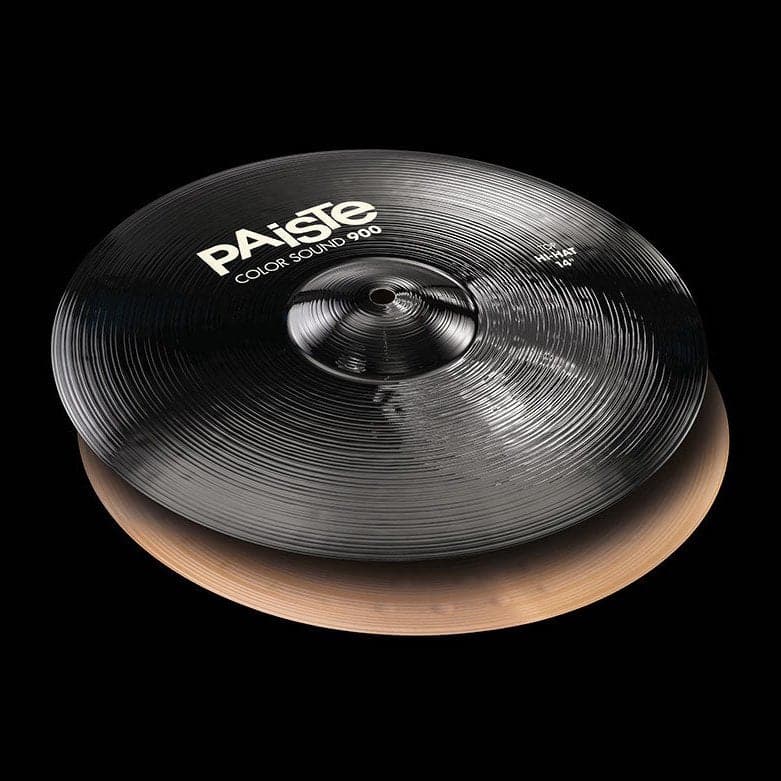 Paiste 900 Series Color Sound Black 14 Hi Hat Bottom Cymbal