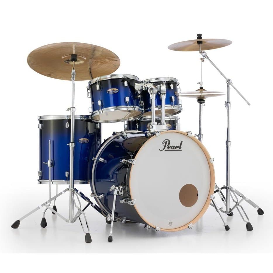 Pearl Decade Maple 5pc Drum Set w/22bd - Kobalt Blue Fade