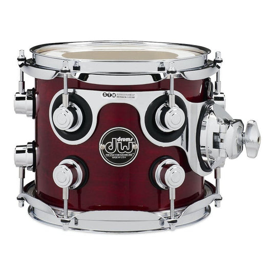 DW Performance Rack Tom 8x7 Cherry Stain
