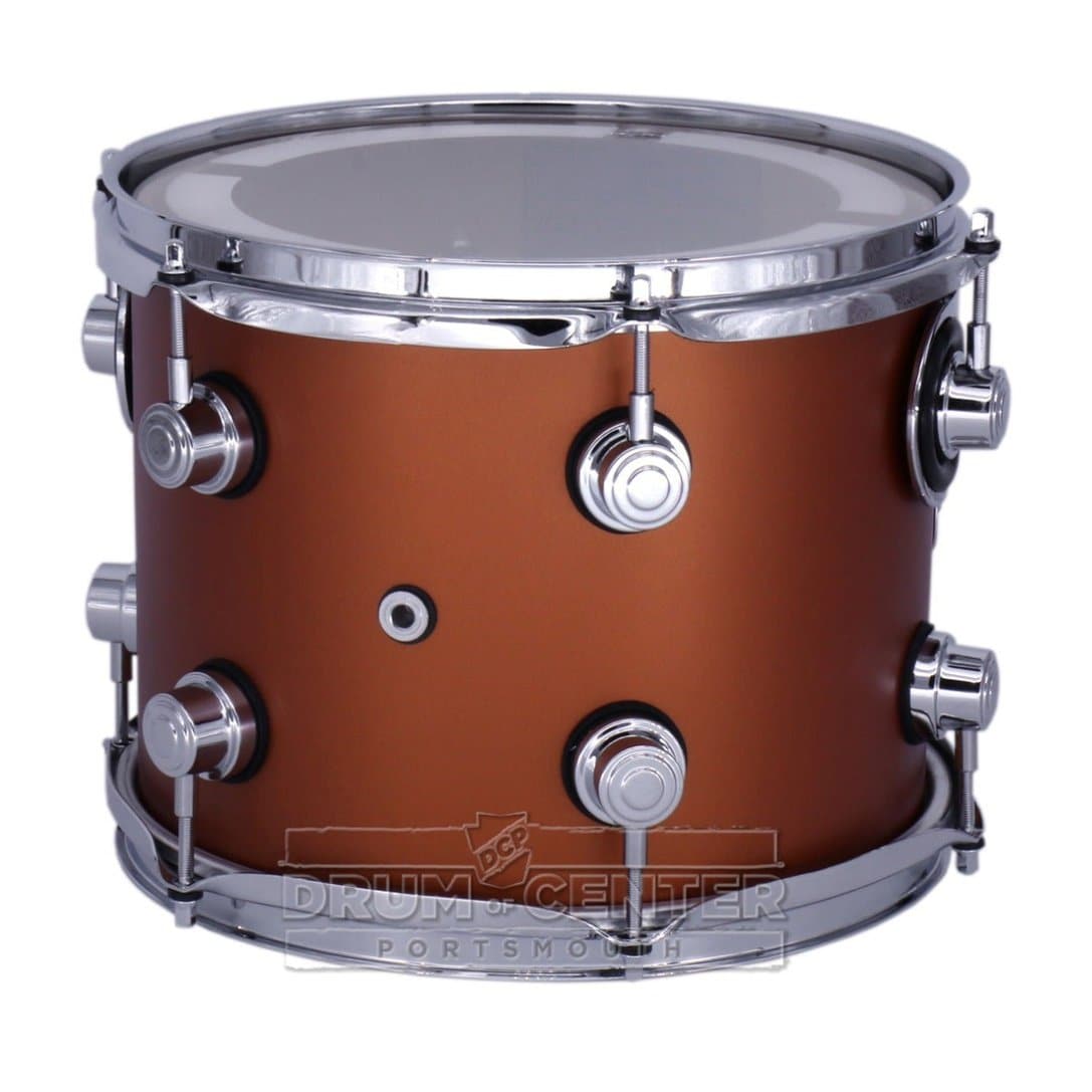 DW Performance Rack Tom 10x8 Hard Satin American Rust