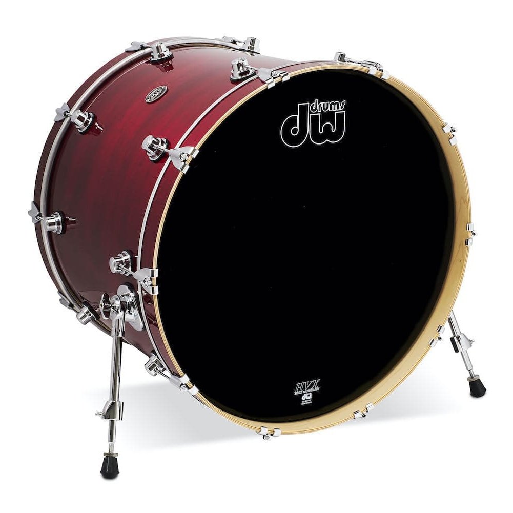 DW Performance Bass Drum 24x18 Cherry Stain