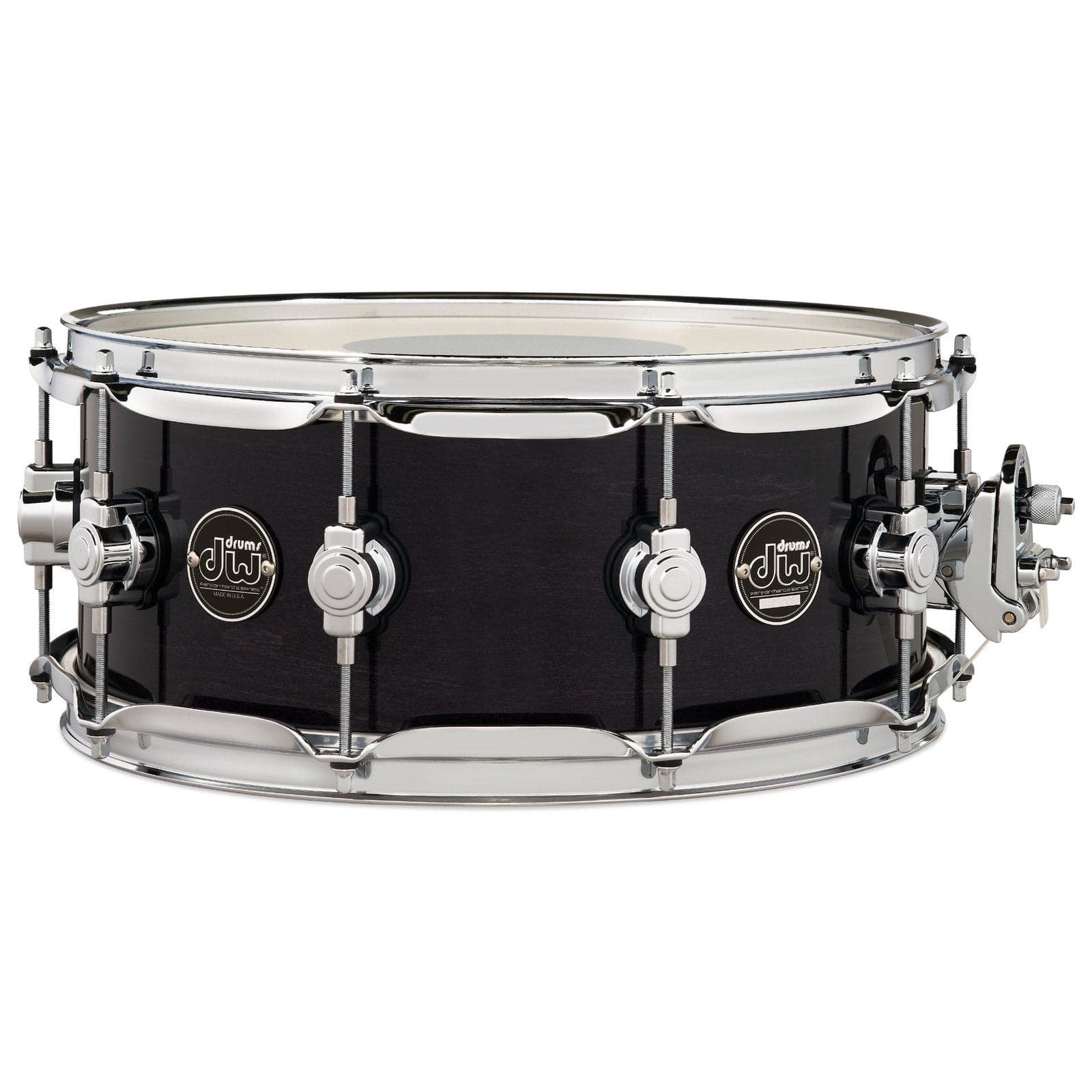 DW Performance Snare Drum 14x5.5 Ebony Stain