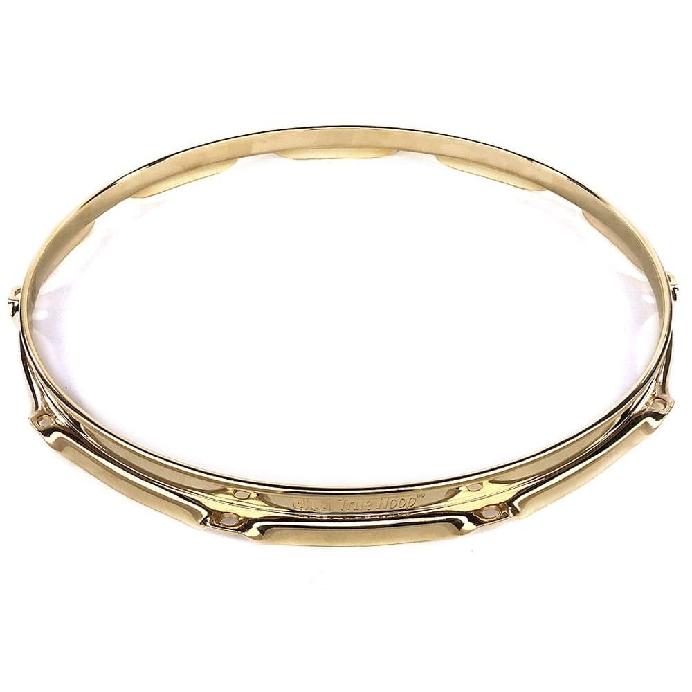 DW DRSPCH14BGP Truehoop 14In, 10 Ears, Gold, 3Mm Batter