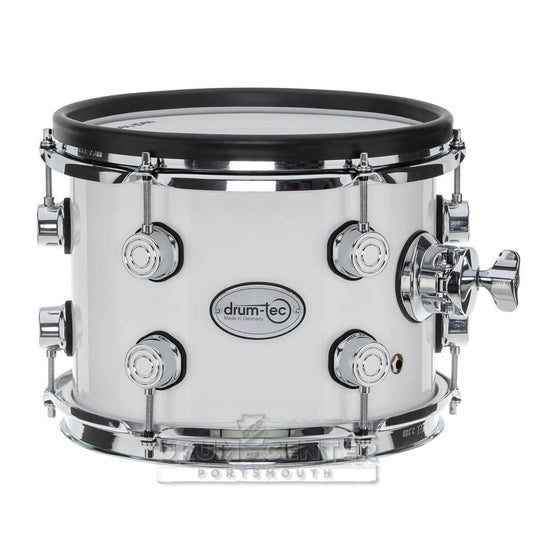 Drum-Tec Pro 3 Series E-Rack Tom 10x7.5 Piano White