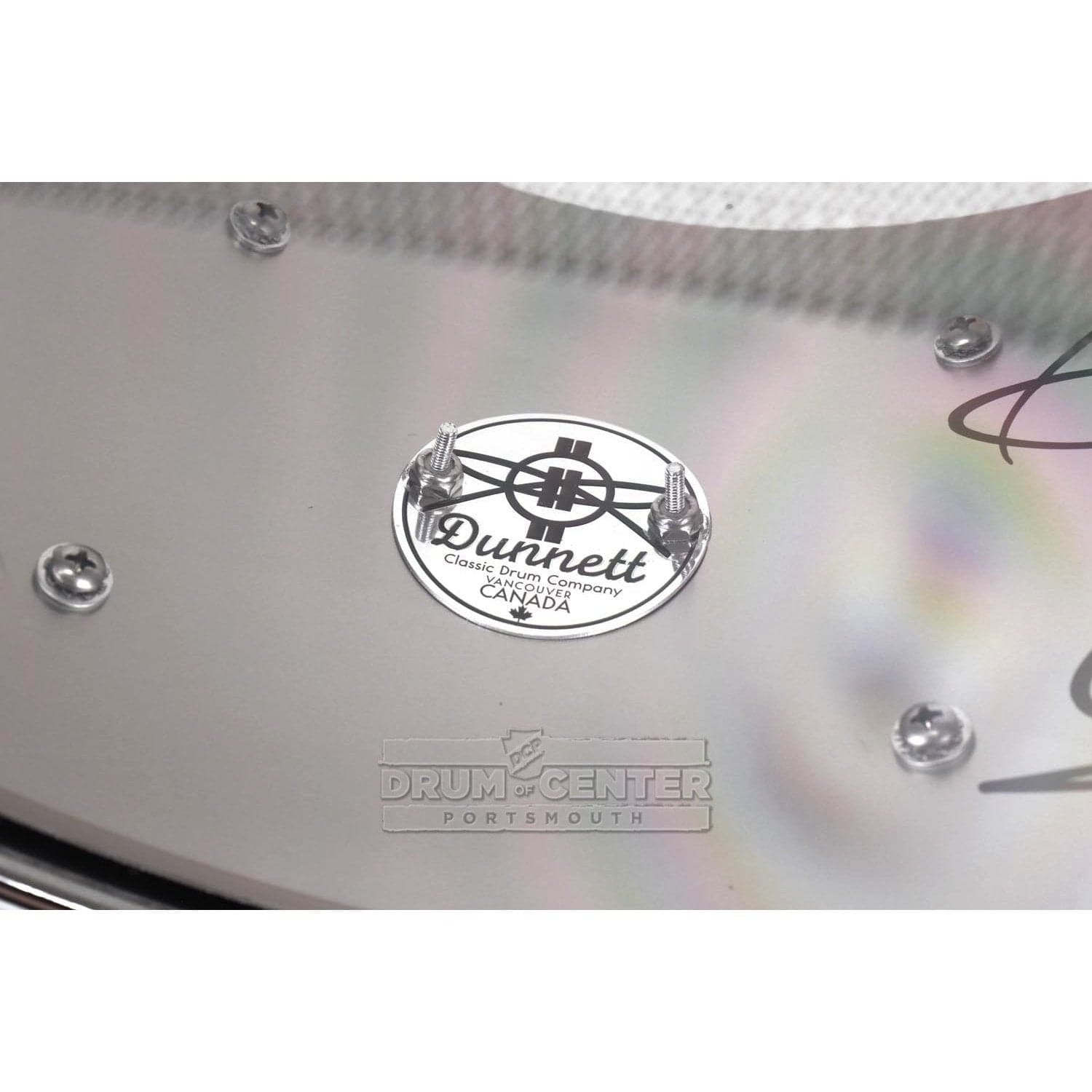Dunnett Classic Titanium Snare Drum 13x6.5