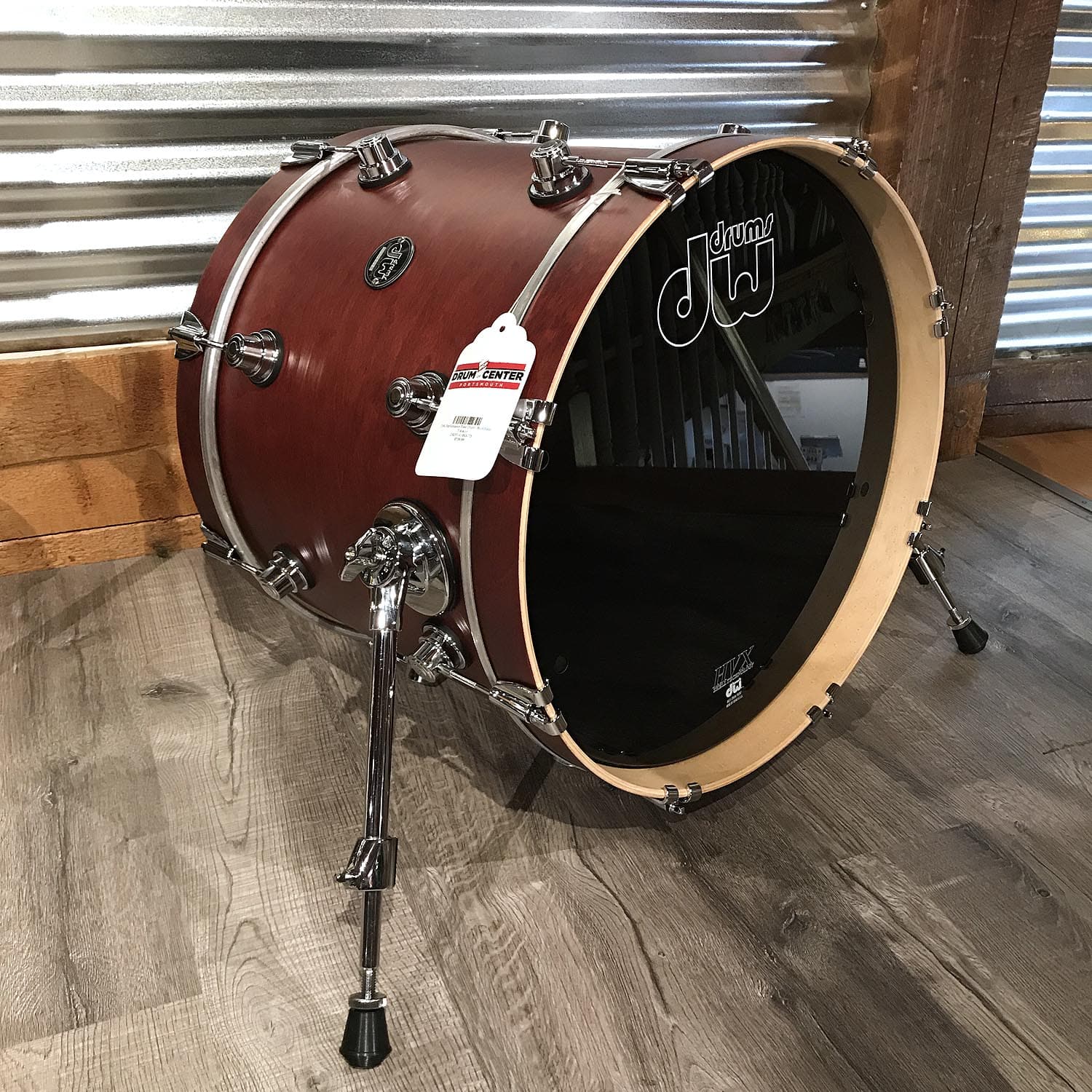 DW Performance Bass Drum 18x14 Satin Tobacco