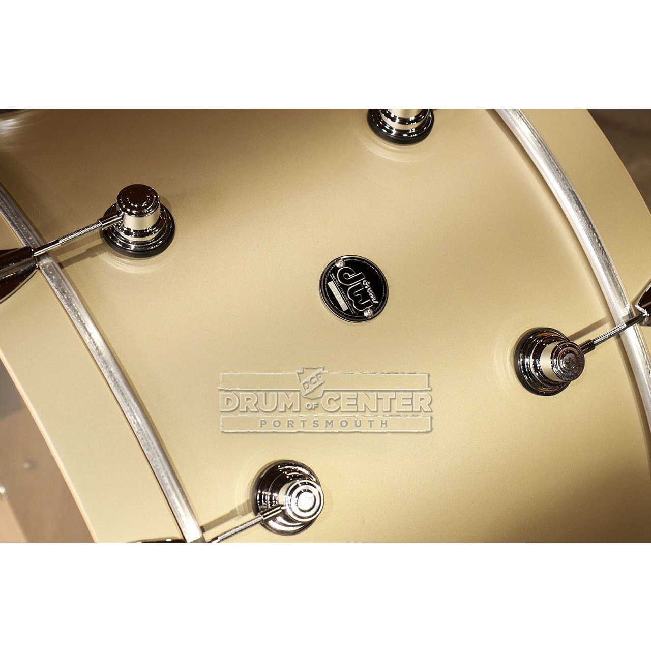 DW Performance Bass Drum 24x18 Hard Satin Gold Mist