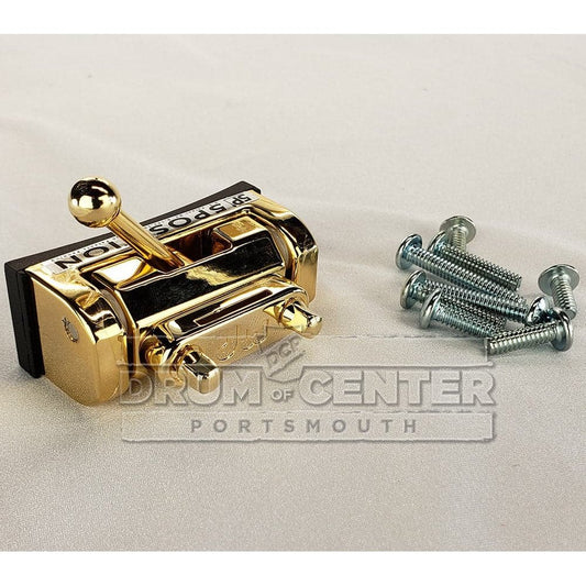 DW DRSP5PGD 5 Position Butt Plate, Gold