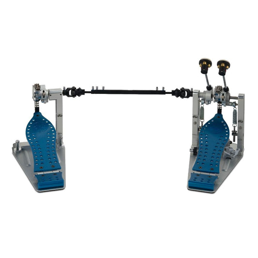 DW DWCPMCD2BL MFG Series Chain Double Bass Drum Pedal Blue