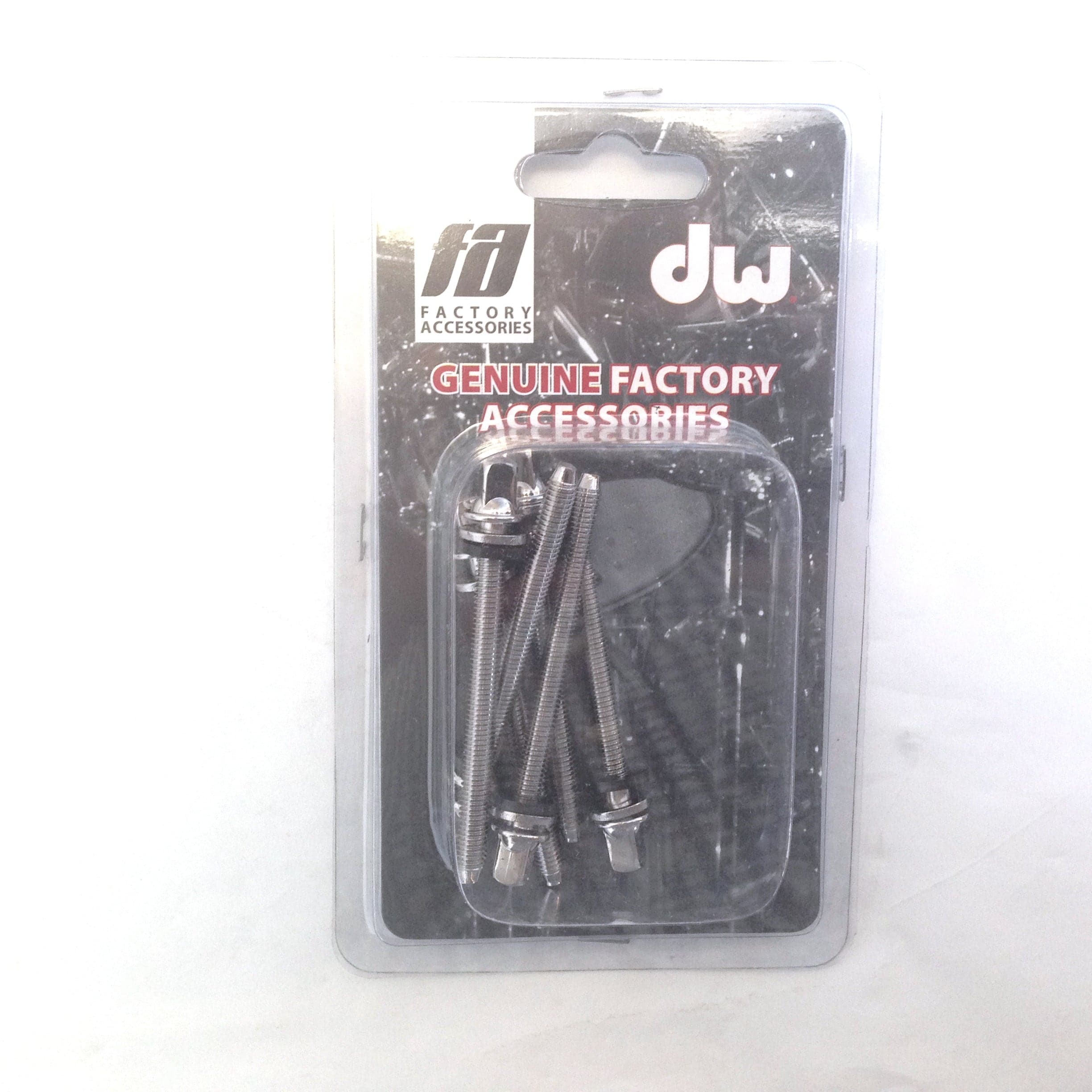DW DWSM225C True Pitch Chrome Tension Rod - .8" x 2.37" (6 Pack)