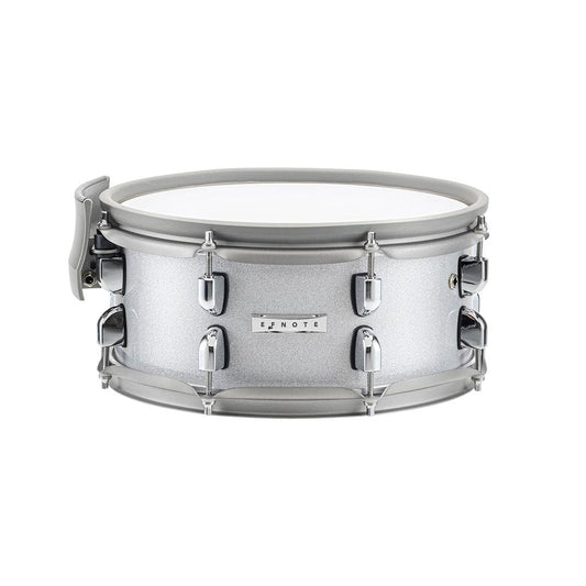 EFNOTE Full Shell Snare Drum Pad 12x5 White Sparkle