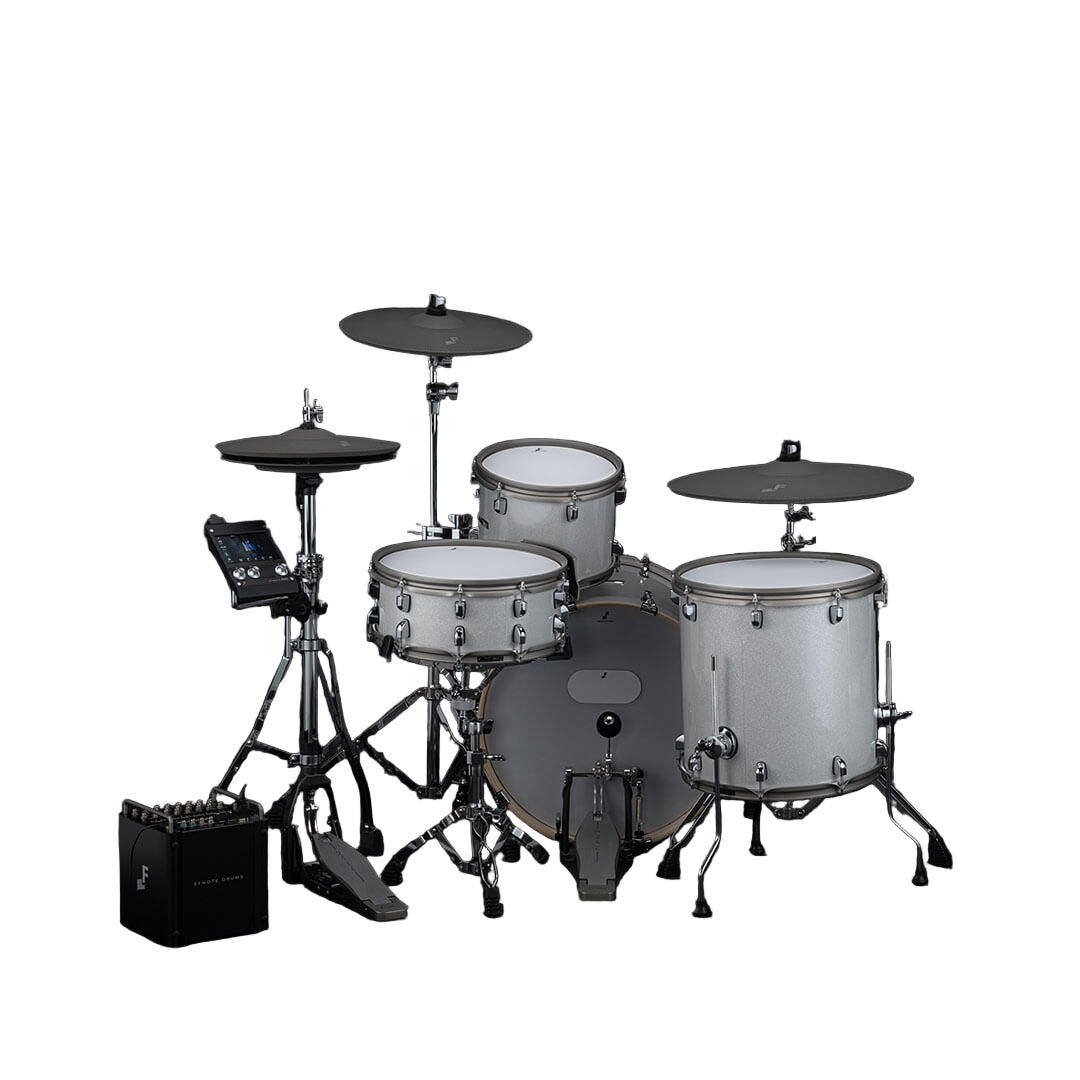 EFNOTE PRO 700 Standard Electronic Drum Set - White Sparkle