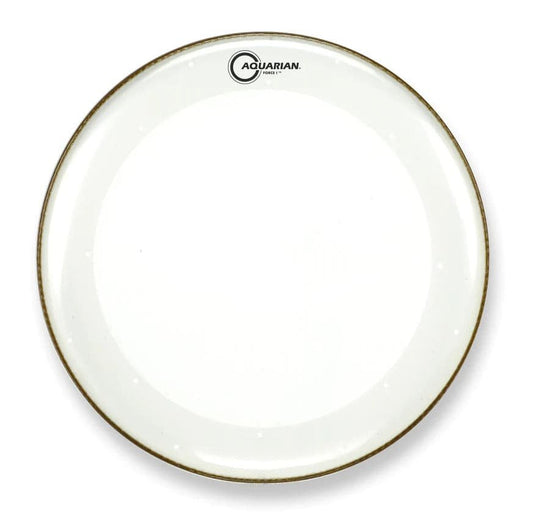 Aquarian Full Force I Bass Drum Reso Head 24" Clear w/Vented Control Ring