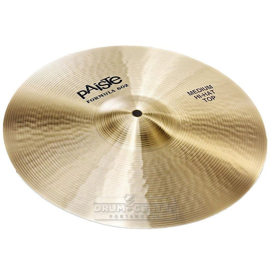 Paiste Formula 602 Medium Hi Hat Cymbal Top Cymbal 14"