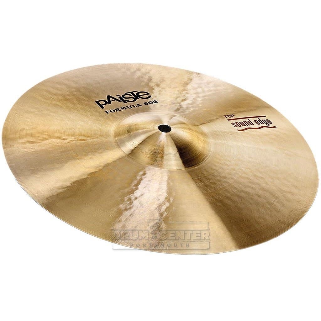 Paiste Formula 602 Sound Edge Hi Hat Cymbal Top Cymbal 14"
