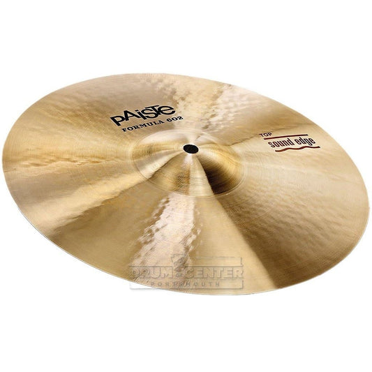 Paiste Formula 602 Sound Edge Hi Hat Cymbal Top Cymbal 14"
