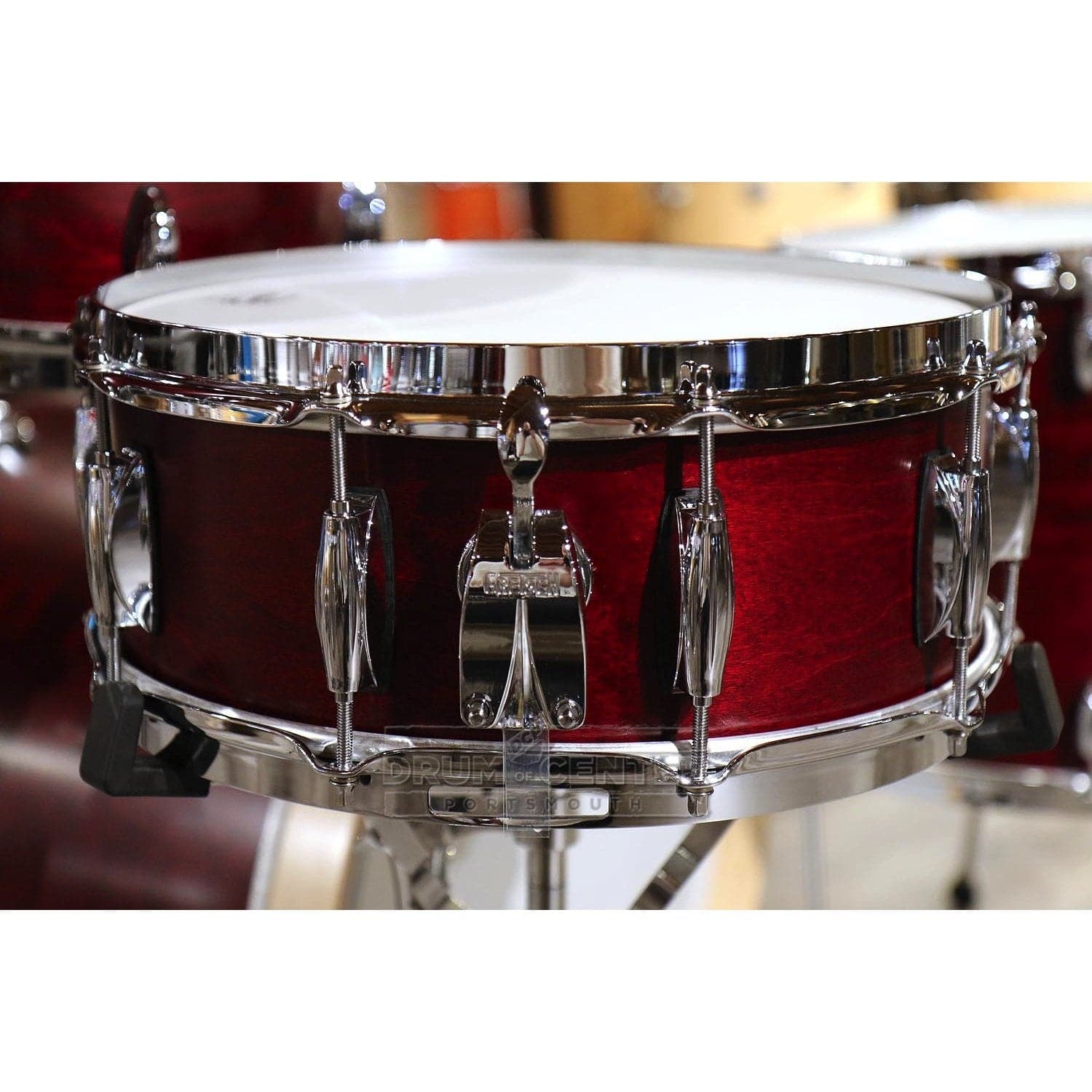 Gretsch Brooklyn 5pc Euro Drum Set Satin Cherry Red