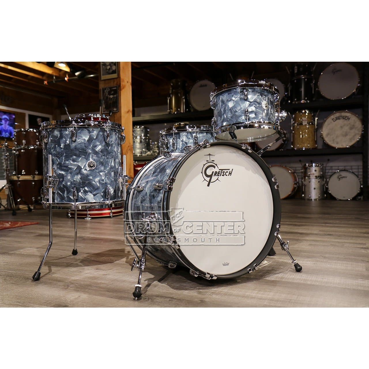 Gretsch Brooklyn 3pc Drum Set Abalone