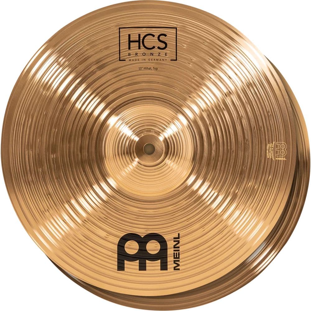 Meinl HCS Bronze Hi Hat Cymbals 13