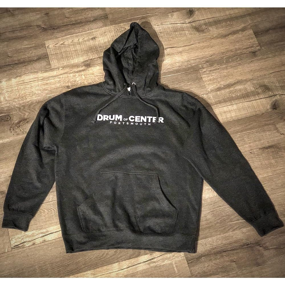 DCP Apparel : Hoodie, Charcoal w/Gray Logo, XX-Large