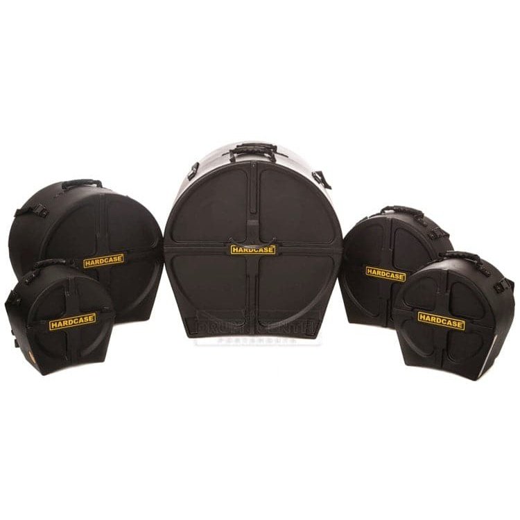 Hardcase HROCKFUS3 5 Piece Drum Case Set
