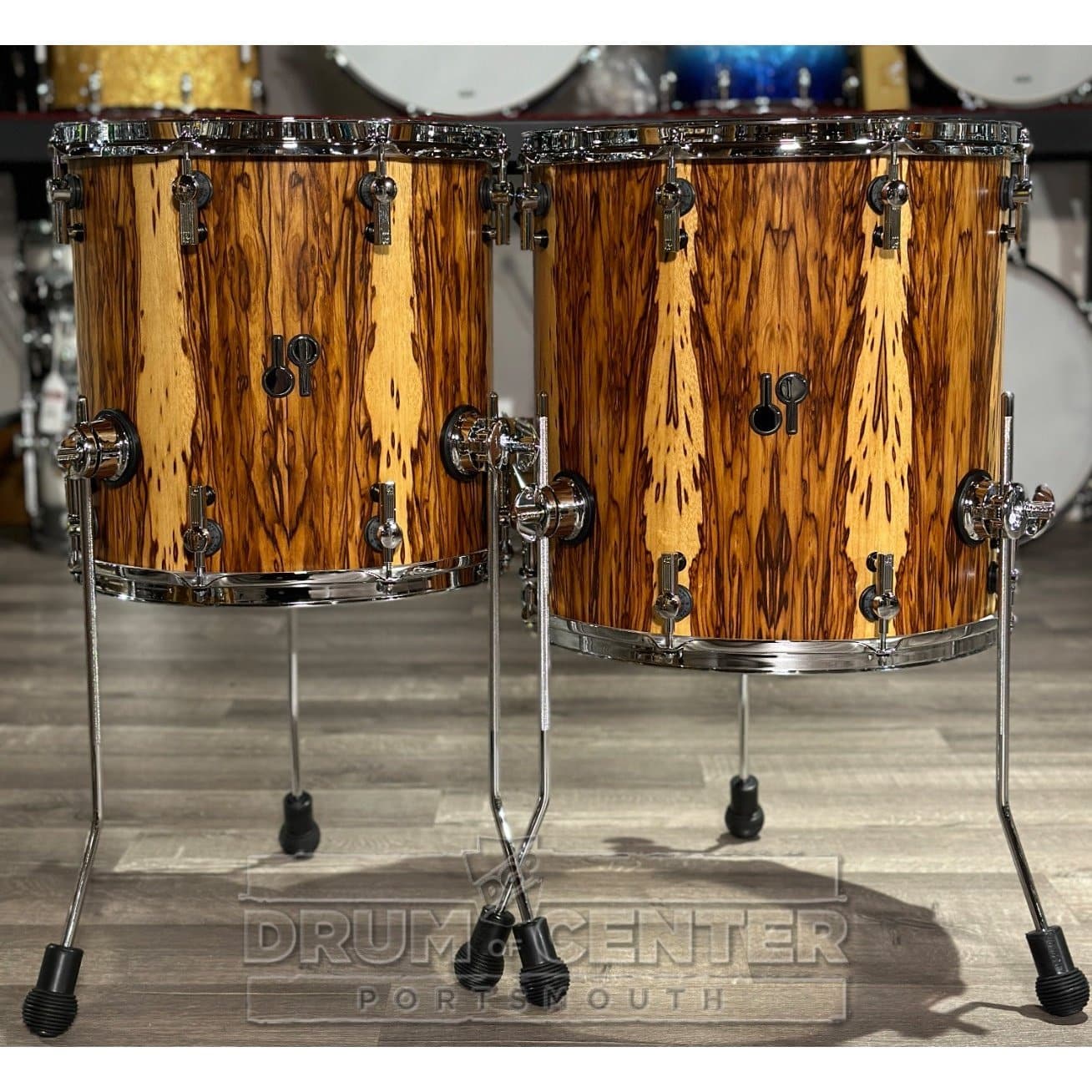 Sonor SQ2 5pc Drum Set Thin Beech Matte African Marble