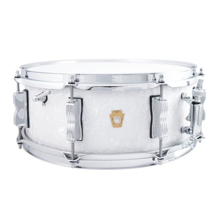 Ludwig Legacy Maple Snare Drum 14x5.5 White Marine Pearl