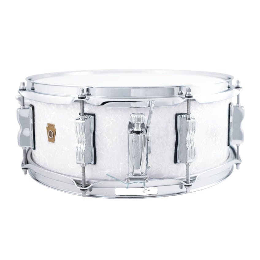 Ludwig Legacy Maple Snare Drum 14x5.5 White Marine Pearl