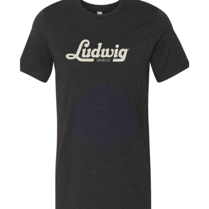 Ludwig Script Logo T-Shirt Large Black