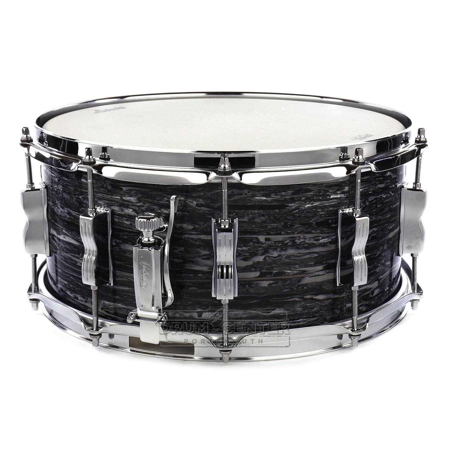 Ludwig Legacy Maple Snare Drum 14x6.5 Vintage Black Oyster