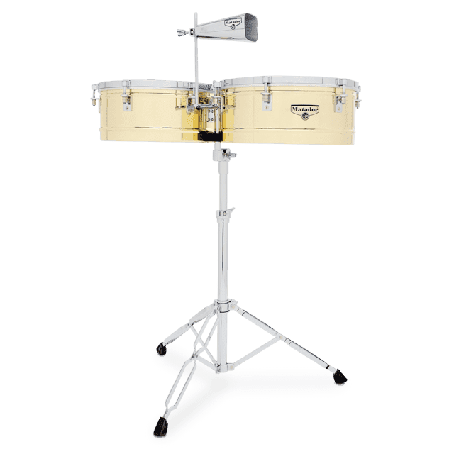 LP Matador 14 & 15 Timbales - Brass Tone