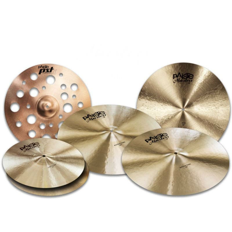 Paiste Masters Thin Cymbal Box Set