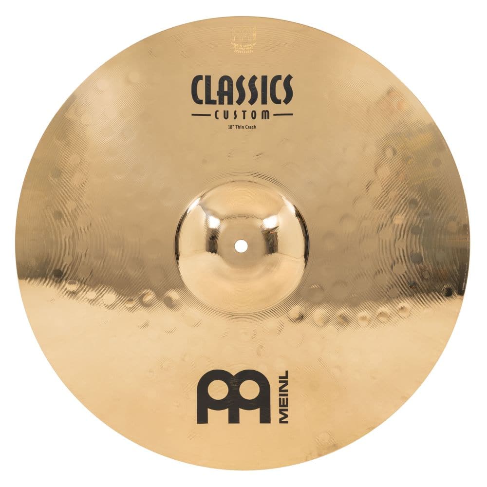 Meinl Classics Custom Brilliant Thin Crash Cymbal 18"