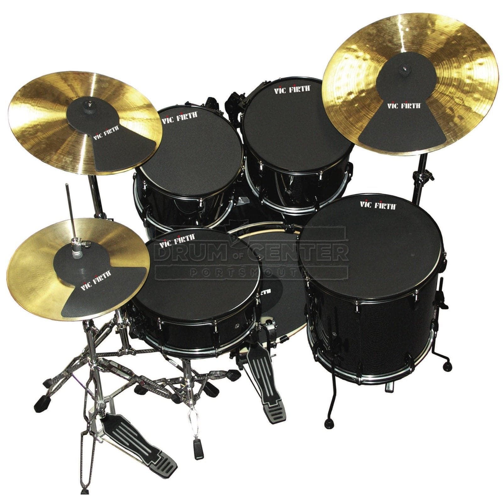 Vic Firth Drum Mute Prepack 6 - 10, 12, 14, 16, 22, HH, Cym (2)