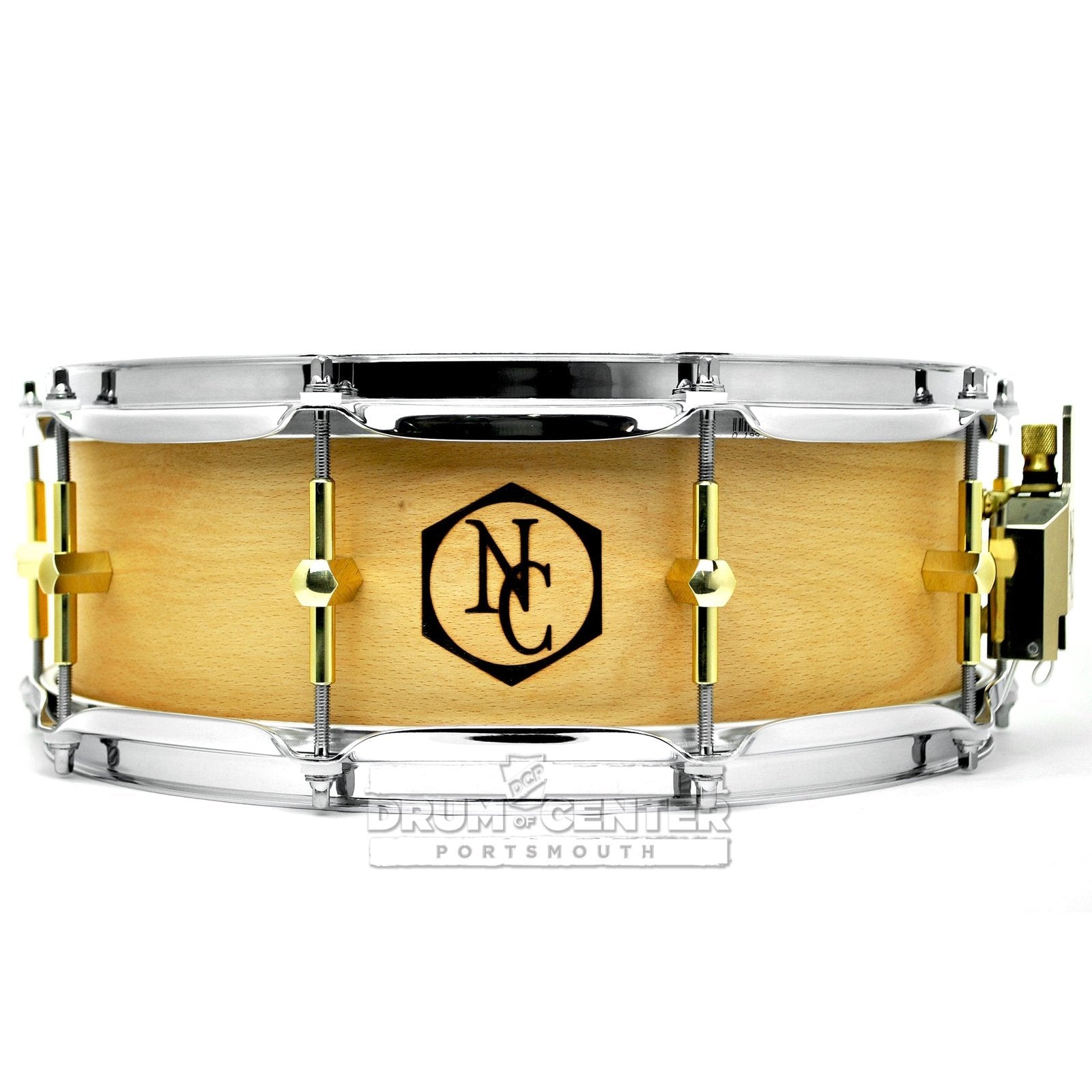 Noble & Cooley Solid Shell Classic Beech Snare Drum 14x5 Natural Oil