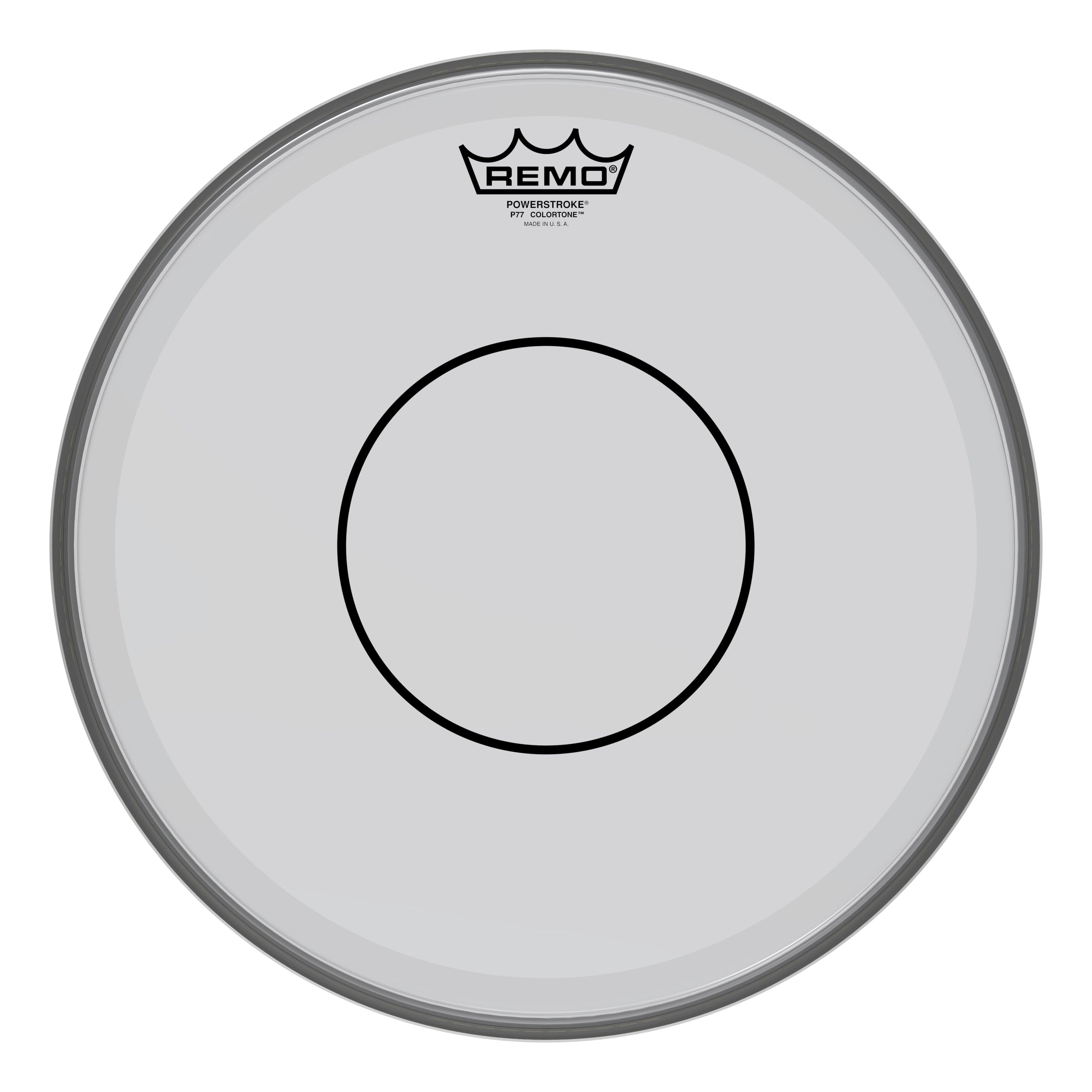 Remo Powerstroke 77 Colortone Smoke 14 Inch Drum Head