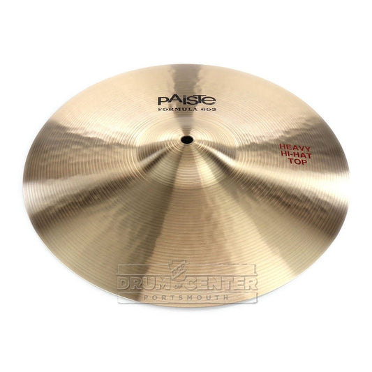 Paiste Formula 602 15 Heavy Hi Hat Top Only