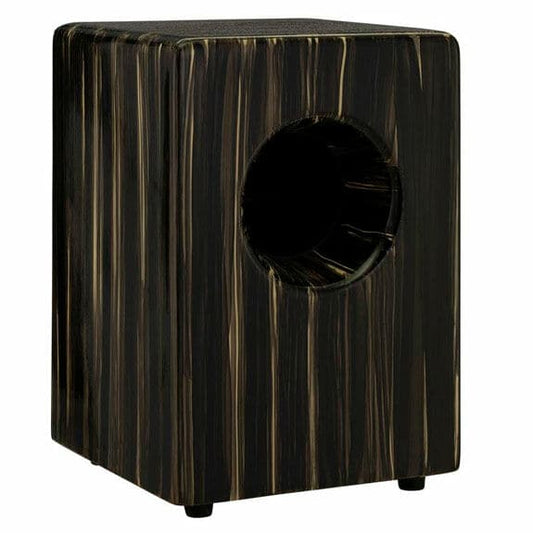 Pearl Boom Box Cajon Artisan Zebra Wood