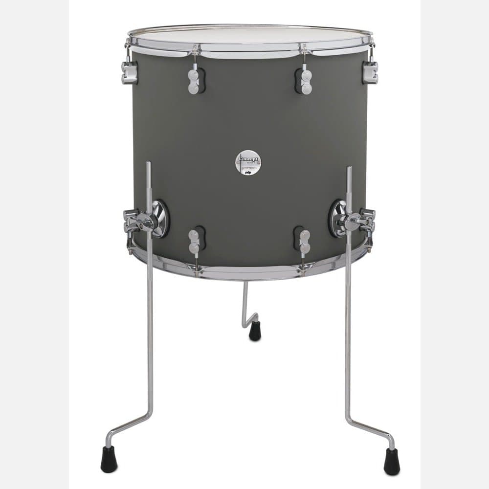 PDP Concept Maple Tom 18x16 - Satin Pewter