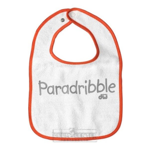 DW Infant Snap Bib, Orange