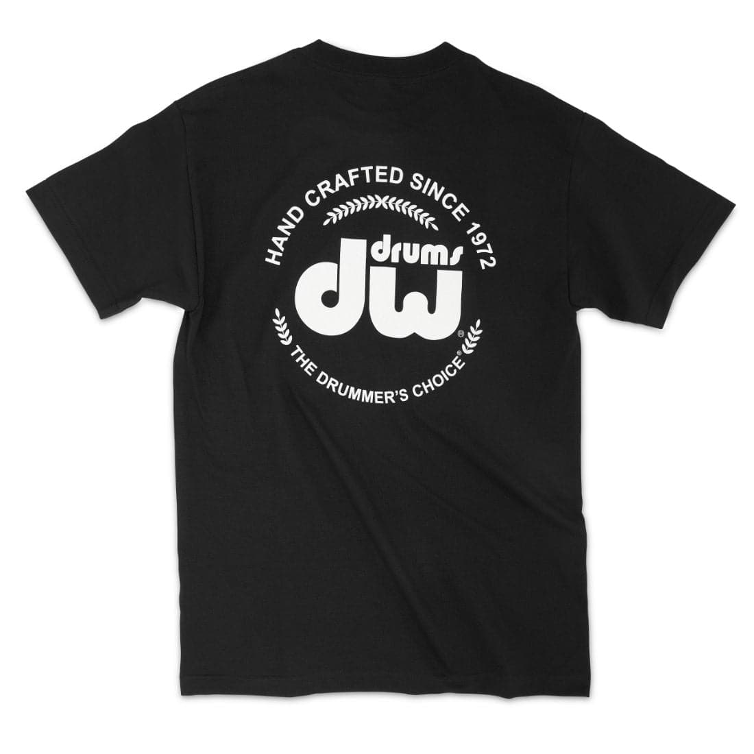 DW Black Heavy Cotton Short Sleeve Tee With Corporate Logo - XXL