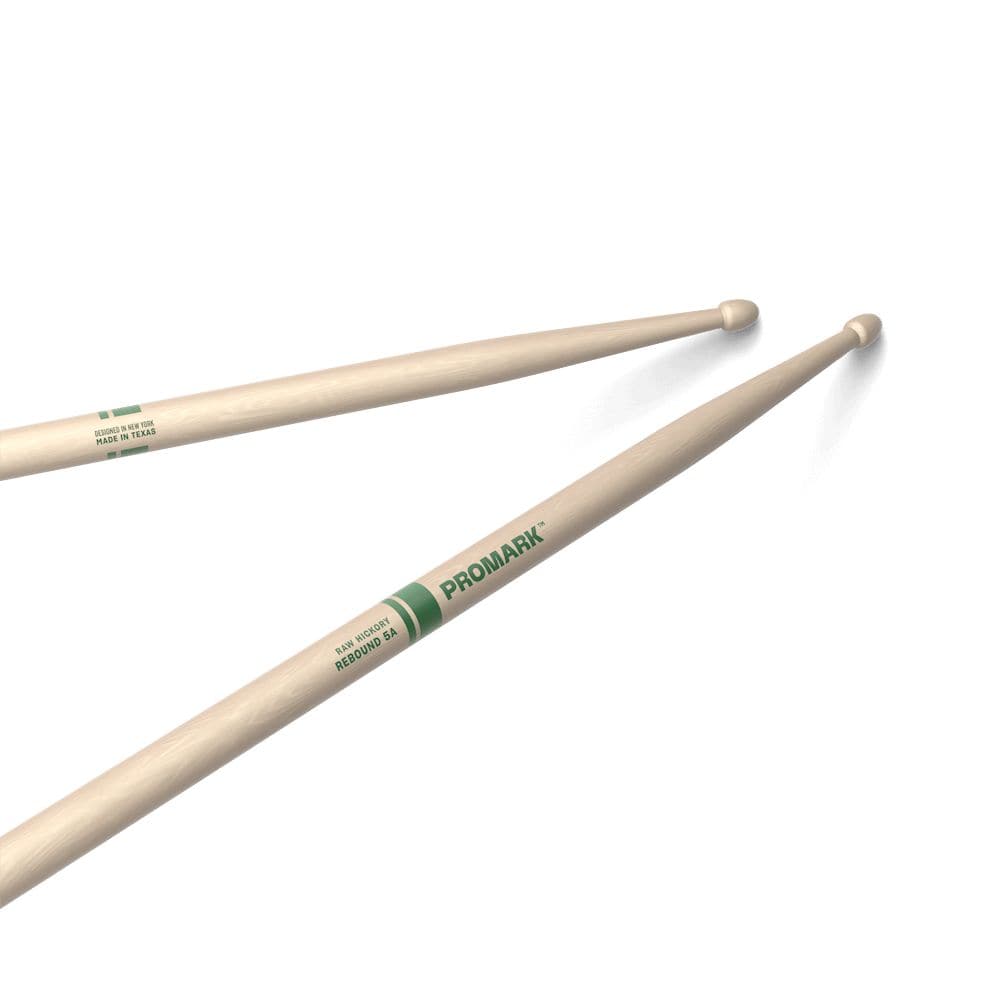 Promark Rebound 5A Raw Hickory Acorn Tip Drumstick