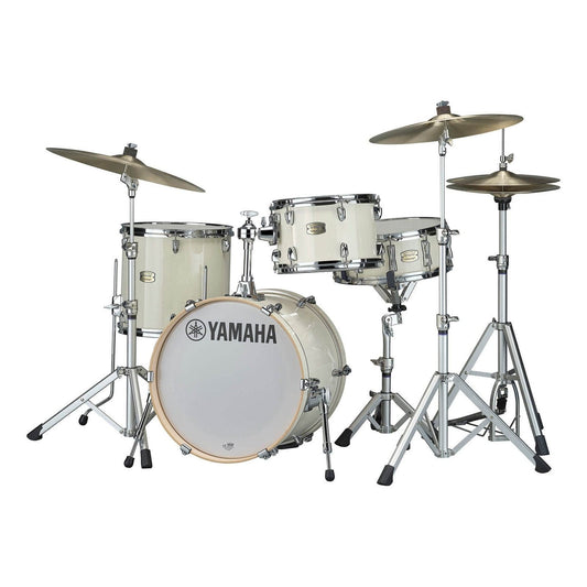 Yamaha Stage Custom Birch Jazz 3pc Drum Set Classic White