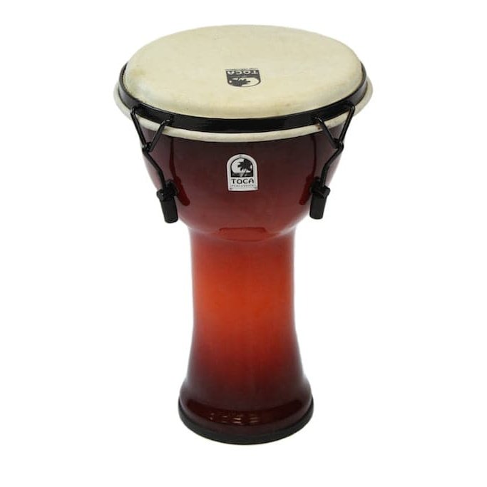 Toca Freestyle 2 Djembe Mechanically Tuned 9 In African Sunset