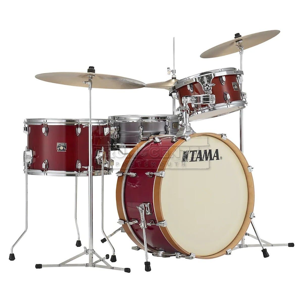 Tama Superstar Classic Neo-Mod 3pc Drum Set w/22BD Transparent Cherry Red