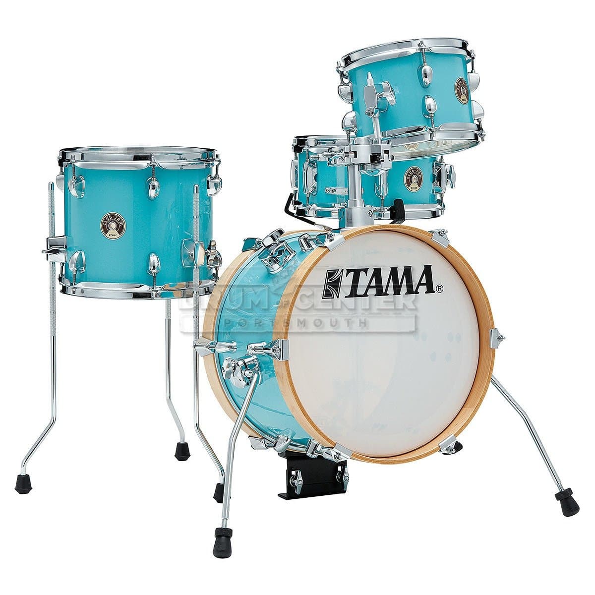 Tama Club-JAM Flyer 4pc Drum Set Aqua Blue
