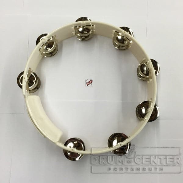 Rhythm Tech 10 True Colors Tambourine White