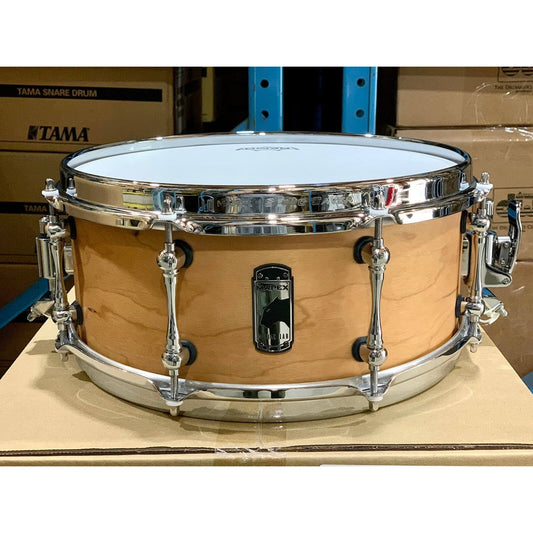 Used Mapex Black Panther Design Lab Cherry Bomb Snare Drum 13x5.5